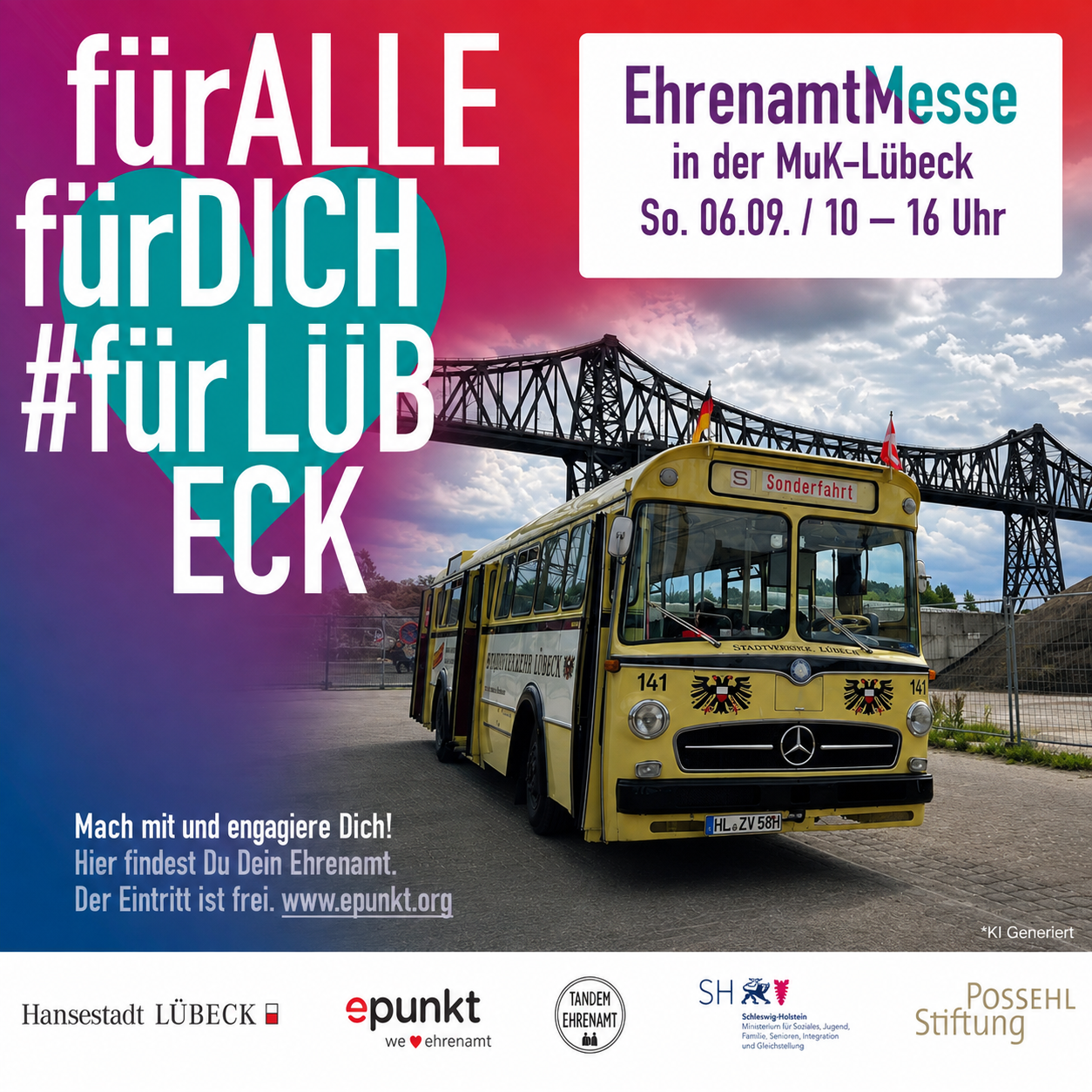 Der VHSL ist im September bei der EhrenamtMesse dabei .